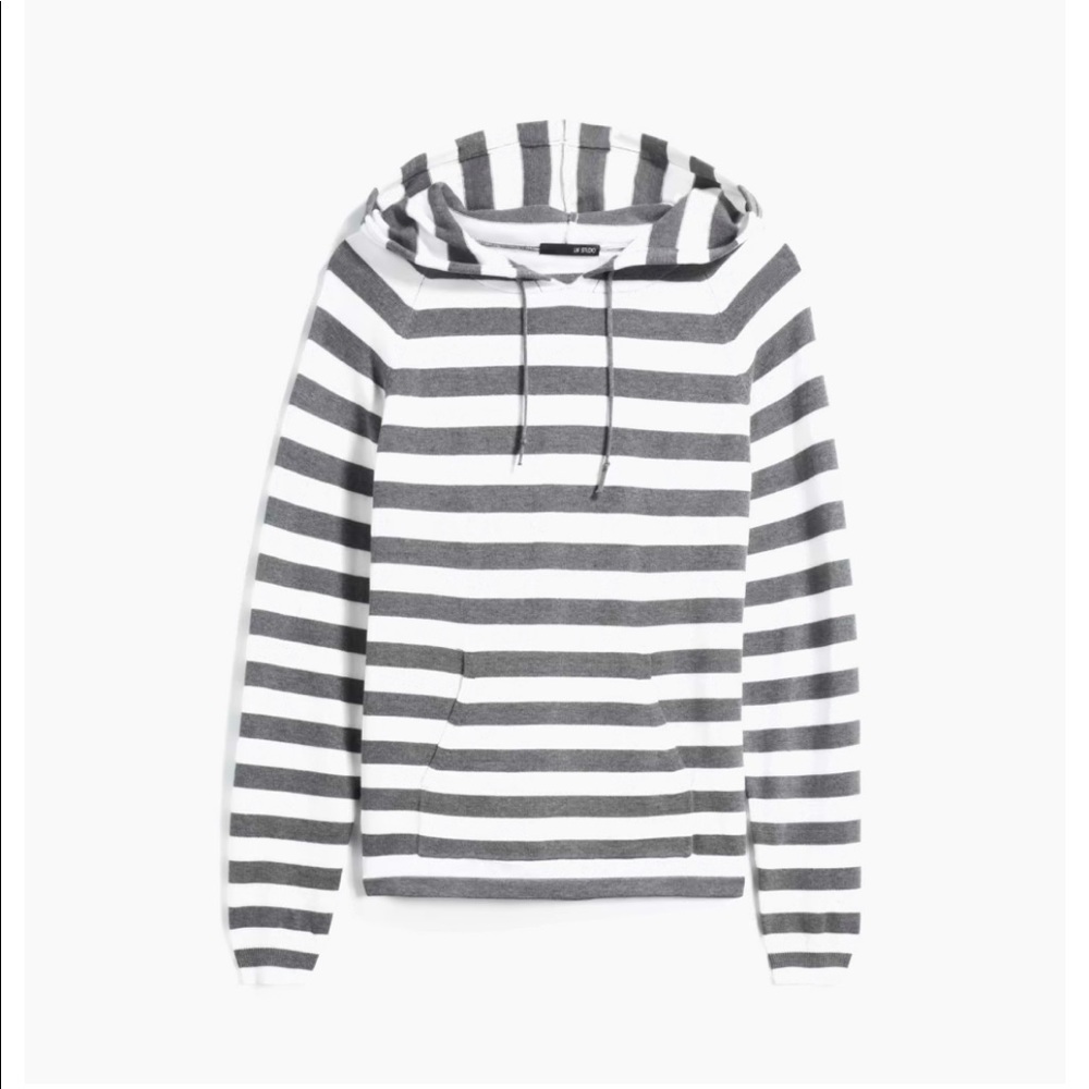 Janice Hooded Cotton Blend Pullover